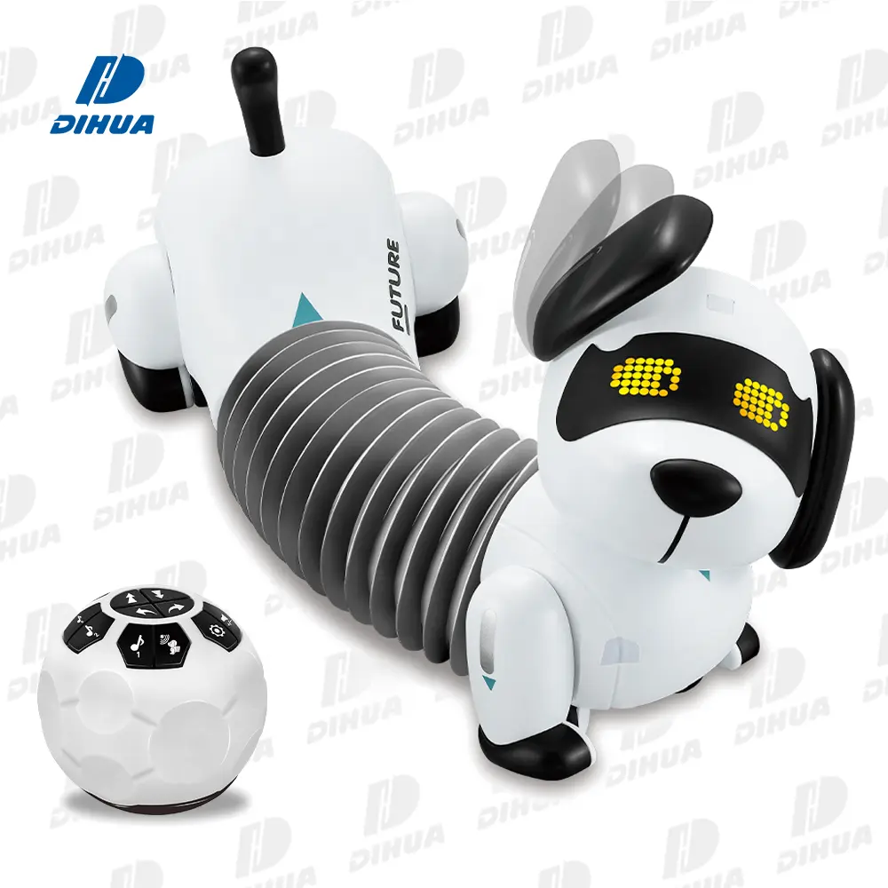 Dog Robot Intelligent Stretchable Dachshund Electronic Remote Control Walking Robot Dog Touch Sensitive Interactive Robot