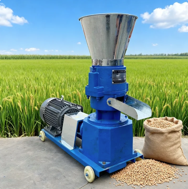 Animal Poultry Cattle Chicken Fish Feed Pellet Making Machine Floating for Livestock Feed