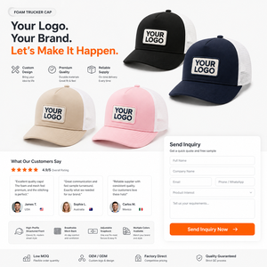 Gorra Trucker de Espuma con Logotipo Personalizado, Serigrafía, Etiqueta Tejida Interna, Malla Trasera y Cierre Ajustable para Eventos, Venta al Por Mayor - Product Image 6
