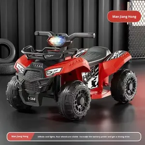 厂家批发婴儿电动越野四轮汽车儿童沙滩自行车儿童电动车 - Product Image 5