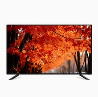 Restoran Hotel Smart TV 43/55 Inch LED 4K Layar Komersial Papan Menu Digital Signage WiFi Terintegrasi Speaker Terintegrasi Lebar