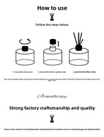 Diffuseur de roseaux en rotin sans feu de luxe liquide parfum Durable durable aromathérapie huiles essentielles verre matériel maison