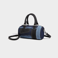 Nouveau Sacs à Bandoulière pour Femmes, Sac Fourre-Tout Matelassé Tendance en Jean Denim, Sac à Main pour Femmes
