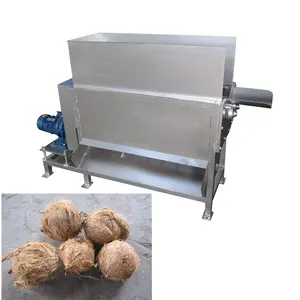 Customizable cutting fiber coconut machine Coconut Brown Skin Removal Machine