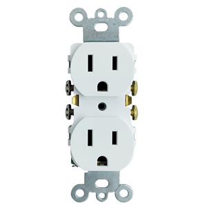 Tomacorriente Dúplex 15A 125V Tipo Americano, Enchufe de Pared, Contacto Eléctrico, Receptáculo Aprobado por <span class=keywords><strong>UL</strong></span> - Product Image 1