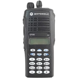 Radio bidirectionnelle analogique GP380 avec clavier alphanumérique complet, radio VHF, radio portable longue portée, talkie-walkie - Product Image 3
