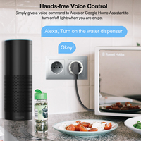 Prise Intelligente WiFi Mini Tuya 2025 16A/20A Créer des Scénarios Intelligents Prise en Charge de la Commande Vocale Alexa Google Surveillance de la Consommation Énergétique WL-EU16A