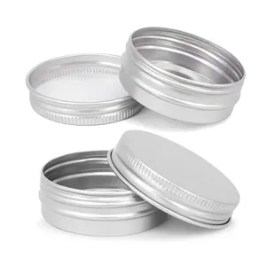 30ml 1oz Metal Ointment Package Case Tin Hair Wax Skin Care Cream Aluminum Jar Aluminum Metal Tins