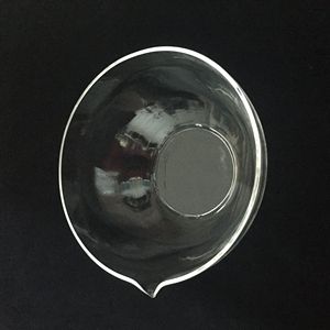 Verre de Quartz résistance à la Corrosion, plat d'évapotage, à fond plat avec bec adapté à la clinique et les laboratoires - Product Image 3