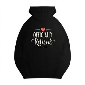 Sudaderas con capucha informales de punto estampadas para mujer, 100% poliéster, oficialmente retiradas del mercado - Product Image 1