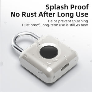 セキュリティファイルキャビネットロック TTlock スマートロック 防水指紋ロッカーロック パスワードコード南京錠 - Product Image 5