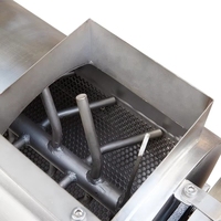 Machine à écraser, dénoyauter et pulper les abricots, tomates et fruits de la passion