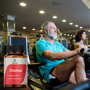Complément alimentaire pour le <span class=keywords><strong>cholestérol</strong></span> |   Extrait de feuille d'olivier, bergamote, niacine, <span class=keywords><strong>ail</strong></span> - Product Image 3