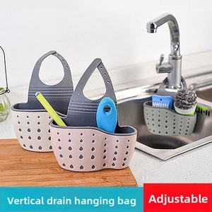 Cesta de drenaje colgante de silicona para fregadero de cocina con diseño cantilever, estilo moderno y minimalista - Product Image 3