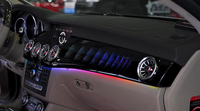 Upgrade Lampu Ambient Symphony Mobil 29 LED 12V Penumpang Empat Pintu Phantom Trim Rainbow Kit untuk CLS W218 2012-2017