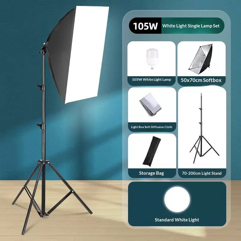 Ensemble de lampes simples noir-105 W