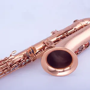 Rose gold body tenor sax Good quality professional tenor saxophone