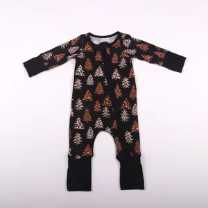 Özelleştirmek bebek bodysuit yenidoğan unisex onechristmas noel giyim için 6-9 ay boy pijama