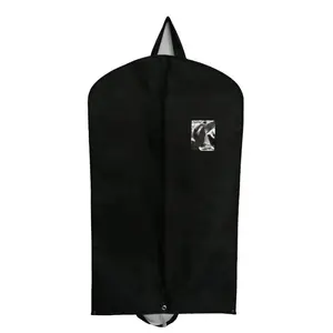 Wholesale Customized Basic Non-woven Suit Cover garment bag with custom logo