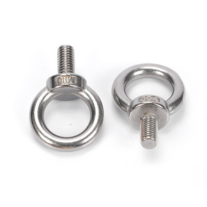 Pernos de Ojo Zhicheng de Acero Inoxidable 304 M6 M8 M10 con Cabeza Redonda, Acabado Brillante y Resistencia a la Abrasión - Product Image 2
