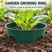 Anneau de protection des plantes de jardin, couverture du sol, barrière contre les insectes, anneau de rétention d'eau pour les cultures, les succulentes, les pots de fleurs