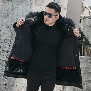 Abrigo <span class=keywords><strong>de</strong></span> piel <span class=keywords><strong>de</strong></span> invierno para <span class=keywords><strong>hombre</strong></span> Parkas Abrigo Parker Abrigo <span class=keywords><strong>de</strong></span> piel Precio <span class=keywords><strong>de</strong></span> fábrica Shenzhen Lily Cheng - Product Image 2