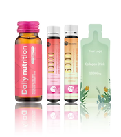 Complément de collagène et vitamine C, capsules blanchissantes, boisson au collagène marin, boisson au collagène liquide beauté