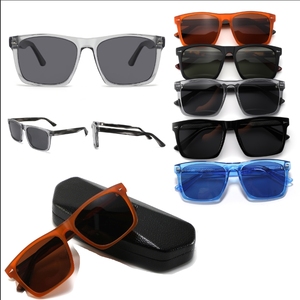 2025 nouveau classique Designer carré rétro lunettes de soleil Logo personnalisé cadre carré acétate lunettes de soleil UV400 verres polarisés lunettes de soleil - Product Image 1