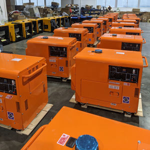 גנרטור שקט קומפקטי 350kVA התקנה קלה לבניין מסחרי - Product Image 1