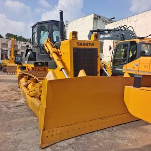 Topadora de Orugas Shantui SD16 Modelo 2022 Usada con Alta Calidad y Precio Económico, Motor de 120KW, Capacidad de Nivelación de 4m - Product Image 4