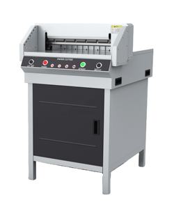 Máy cắt giấy tự động điện kiểu guillotine khổ A3, máy cắt giấy công nghiệp G450V+ thiết kế thời trang, cắt được khổ giấy 450mm - Product Image 1