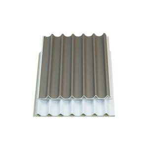 XHDECOR Free Sample Slat <b>Wood</b> Fiber Shaped Extrusion 300mm <b>Length</b> Interior Wpc Louver Wall Panel - Product Image 3