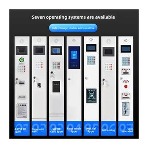 ארון טעינה אחסון טלפון חכם עיצוב פלדה מודרני עם חלון שקוף עבור קניונים ארגוניים בתי ספר - Product Image 5