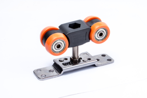 <span class=keywords><strong>Rail</strong></span> de <span class=keywords><strong>rail</strong></span> à roulement robuste, double cintre en aluminium, <span class=keywords><strong>porte</strong></span> <span class=keywords><strong>coulissante</strong></span>, livraison gratuite - Product Image 5