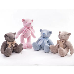 OEM ODM Peluches Personalizados de Animales 100% Algodón Tejido: Pingüino, Perro, Hipopótamo, Rana, Mono, Osito de Peluche <span class=keywords><strong>para</strong></span> Bebés - Product Image 6