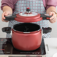 Casserole à micro-pression en alliage d'aluminium antiadhésive multifonctionnelle pour la cuisine domestique, résistante aux explosions