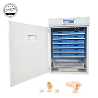 Nouvelle conception, incubateur à œufs multifonctionnel 1056, machine d'éclosion, incubateur à œufs de poulet industriel, vente à bas prix en Afrique du Sud