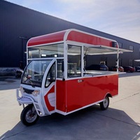 Tricycle Électrique en Acier Inoxydable pour la Restauration Mobile, Capacité 200 Unités, Garantie 2 Ans, Idéal pour la Restauration Rapide, les Glaces, les Hot-dogs et la Bière