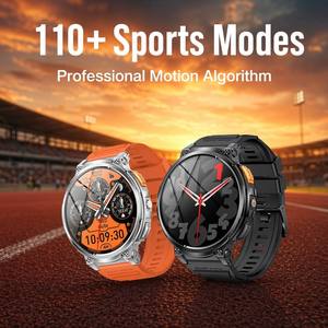 โรงงานผลิตโดยตรง OEM/ODM K66 นาฬิกาสมาร์ทวอทช์หน้าจอใหญ่ 1.85 นิ้ว แบตเตอรี่ 730 มิลลิแอม<span class=keywords><strong>ป</strong></span>์ รองรับหลากหลายกีฬา โทรออกได้ พร้อมไฟฉาย นาฬิกาสมาร์ทวอทช์แนวทหารสำหรับผู้ชาย - Product Image 2