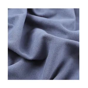 Tissu de produit en cuir synthétique de fibre de cachemire fine pour la décoration d'oreiller de housse de siège d'automobile