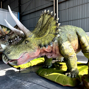 Sống động như thật animatronic <span class=keywords><strong>Triceratops</strong></span>-Di chuyển đầu Roaring âm thanh & đuôi Swing | Thương mại cấp sử dụng trong nhà cho trung tâm mua sắm sân bay - Product Image 1