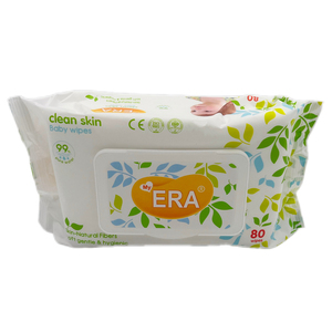 Lingettes humides de haute qualité avec support OEM, 99 % d'eau pure, sûres pour le nettoyage des mains et de la bouche, adaptées aux nouveau-nés - Product Image 1