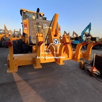 Niveleuse GR215 d'occasion fabriquée en Chine avec certification CE, prix de vente, GR2153 GR1803 avec ripper presque neuf
