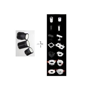 COB led 모듈 <span class=keywords><strong>gu10</strong></span> 스포트라이트 5w 7w 10w 12w 15w 오목한 50mm mr16 다운 라이트 - Product Image 6