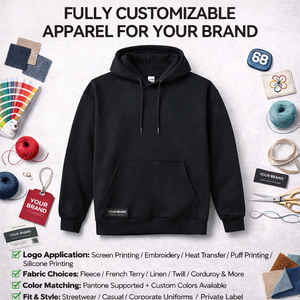 Sudadera Informal con Parches, Estilo Urbano, Silueta Holgada, Transpirable y Resistente - Product Image 6