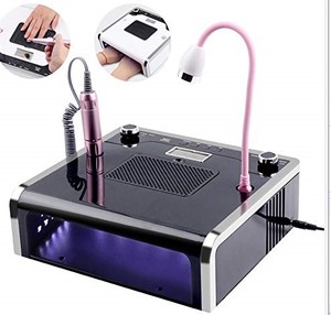 108W Electric <b>Nail</b> Drill Machine 30000 RPM <b>Nail</b> Dust Vacuum Cleaner LED Lighting 54 LED UV Lamp - Product Image 1