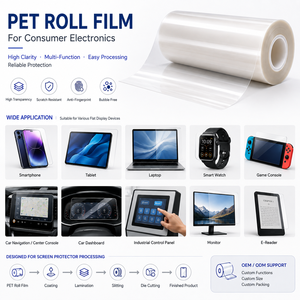 Film protecteur d'écran PET pour <span class=keywords><strong>Samsung</strong></span> <span class=keywords><strong>Galaxy</strong></span> S24 Ultra, 0,33 mm, adhésif, réfléchissant, anti-lumière bleue, haute qualité, HD clair - Product Image 3