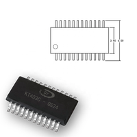 Composants électroniques KT403A KT403C Puce IC SSOP-24 Nouveau circuit intégré d'origine