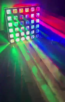 Luz de Matriz LED de Alta Potencia, 36x15W, Luz de Escenario, Panel de Matriz de Píxeles LED, Compatible con Matriz RGBW a Todo Color, para Espectáculos y Bodas