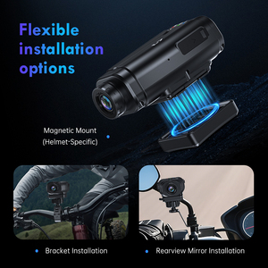 L7 2K HD 130 Degree Wide Angle Waterproof Cycling Recorder Helmet <b>Camera</b> Motorcycle <b>Dash</b> Cam - Product Image 5
